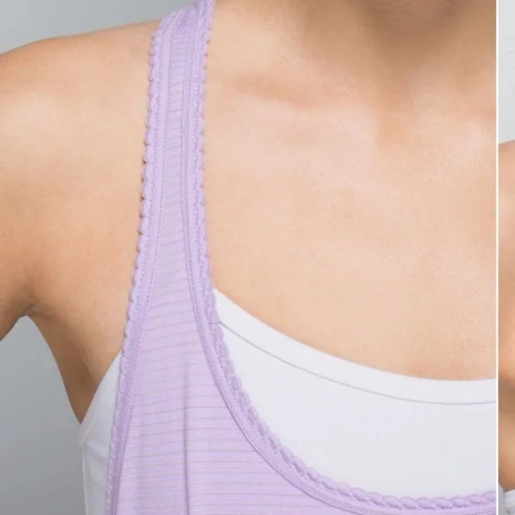 Lululemon 105 F Singlet *Silver Heathered Pretty Purple - Picture 5 of 10